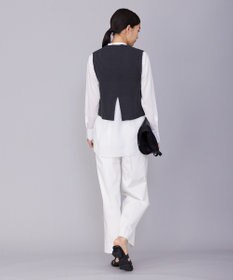 ICB 【洗える】 コットンテープリブベスト