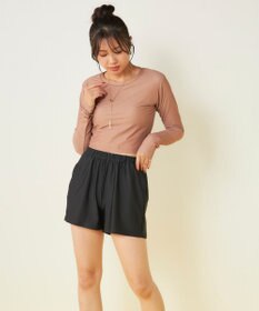 OP／FILA 【Ocean Pacific】カップ付きラッシュガード　水着3点セット