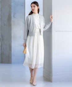 23区 S 【APPLAUDIR】コンパクト ドルマンスリーブ ラメカーディガン