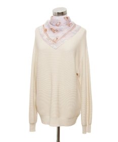 MOONBAT 【WEB限定】PAUL & JOE ACCESSOIRES シルクシフォンスカーフ 58×58cm