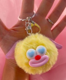 WEGO エンジェルきゅんモンスターぬいぐるみキーホルダー