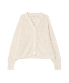 earth music&ecology 【予約】ぽんぽんスキッパーカーディガン