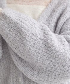 earth music&ecology スパンコールブークレカーディガン