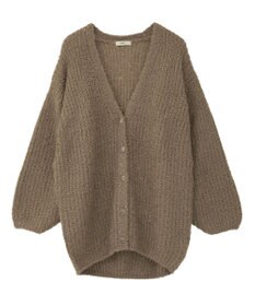 earth music&ecology スパンコールブークレカーディガン