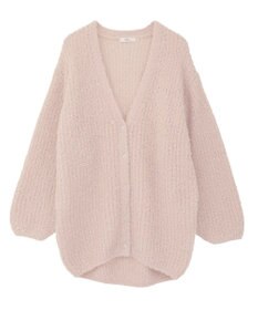 earth music&ecology スパンコールブークレカーディガン