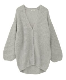 earth music&ecology スパンコールブークレカーディガン