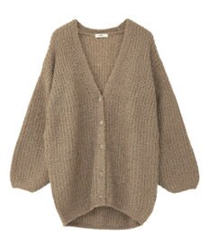 earth music&ecology スパンコールブークレカーディガン