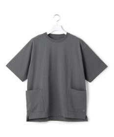 J.PRESS YORK STREET 【UNISEX】サイドポケット クルーネックTシャツ