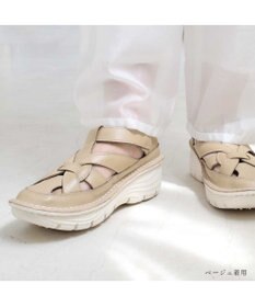 Pointer 本革編み込みグルカサンダル