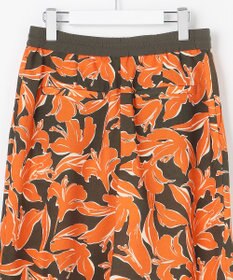 自由区 シアーカラミプリントワイド パンツ