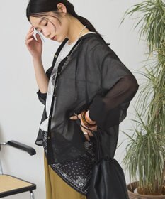 AMERICAN HOLIC シアーフーディーシャツ
