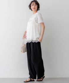 23区 【先行予約】シアーコンフォート クルーネック Tシャツ