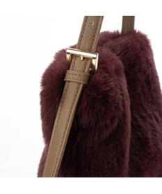 UNBILLION cachecache エコファーワンハンドルミニトートバッグ