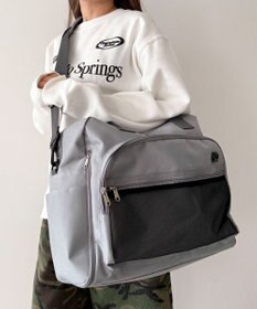 WEGO 【ユニセックス着用ITEM】2way拡張ボストンバッグ