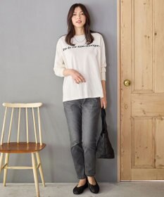 ANY 【洗濯機可】フロッキーロゴロングＴシャツ