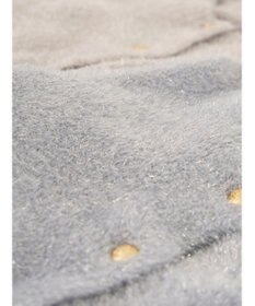 earth music&ecology キラキラシャギーカーディガン