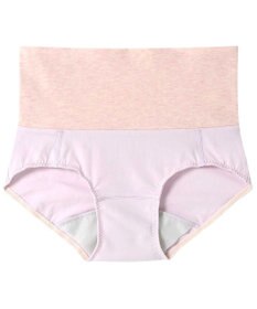 une nana cool 綿ベア天竺 カラーブロッキング サニタリーショーツ