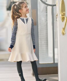 組曲 KIDS 【150-160㎝】ダンボールニット ジャンスカ