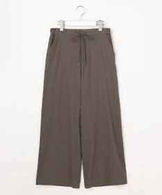 J.PRESS LADIES L 【WEB限定・人気素材・セットアップ対応】セルロースリネンストレッチ ワイドストレート パンツ