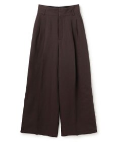 uncrave リヨセルライトリネン ワイドトラウザー