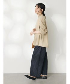 CRAFT STANDARD BOUTIQUE イージーケアピンストライプテーパードパンツ