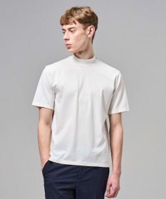 JOSEPH HOMME 【新色追加】ハイゲージベアスムース　モックネックＴシャツ