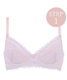 BRADELIS New York 【BRADELIS New York】ウェンディステップ１ブラ23S1 ふんわり包んで土台を作る育乳補整ブラ 補正下着