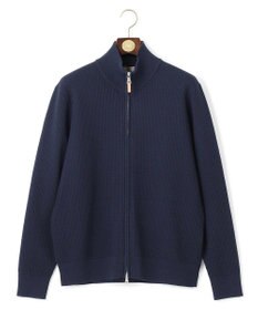 J.PRESS MEN 【High twist links】フルジップカーディガン