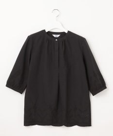 J.PRESS LADIES 【WEB限定カラーあり・洗える】セルロース刺繍 ブラウス