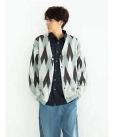 CRAFT STANDARD BOUTIQUE 【男女兼用】アーガイル柄カーディガン2