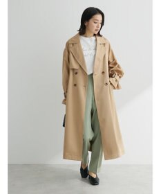 Green Parks ・Ｐｅｔｉｔ　Ｆｌｅｕｒボリュームスリーブトレンチコート