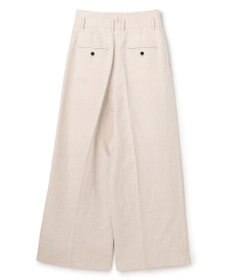 uncrave リヨセルライトリネン ワイドトラウザー