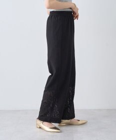 earth music&ecology レースイージーパンツ