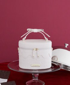 Maison de FLEUR FLEURチョコレートキューブバッグ