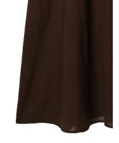 CRAFT STANDARD BOUTIQUE インド綿オープンカラーワンピース