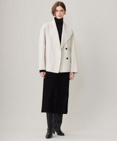 ICB 【洗える】リヨセルカシミヤスムース ハイネックカットソー