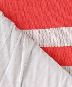 23区GOLF 【MEN】【洗える】カラーブロック 裏付き ニット