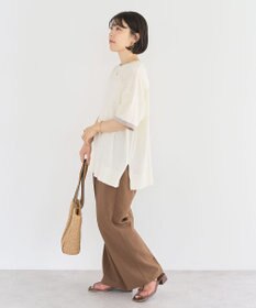 Green Parks 冷やっとすずやかレイヤーニットプルオーバ