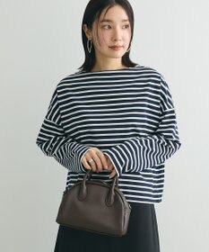 Green Parks ボックスシルエットボーダープルオーバー