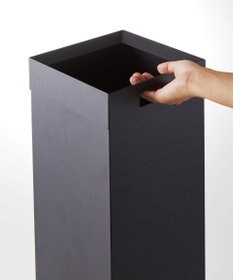 tower トラッシュカン タワー 角型ロング ブラック