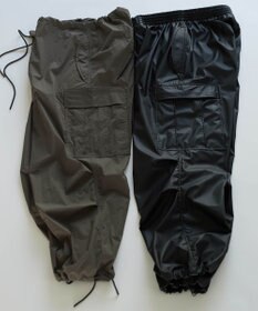 UNFILO MENS レザーライクカーゴパンツ [23年秋冬商品]