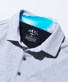 JOSEPH ABBOUD MOUNTAIN 暑さに徹底抗戦【首元に冷感ジェル】フリーズパックポロ 無地タイプ