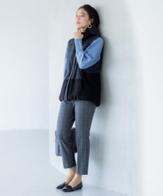 組曲 【中綿・軽羽織】フード付きパディングベスト