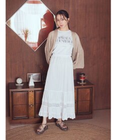 earth music&ecology メッシュボレロ