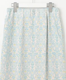 自由区 S 【洗える】ダマスクフローラルプリント スカート