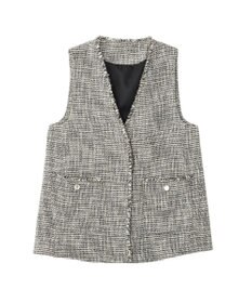 YECCA VECCA ツイードジレ