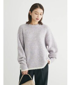 Green Parks フェアリーＭｉｘライン入りプルオーバー