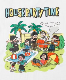 WEGO 【ユニセックス着用ITEM/MLサイズ展開】別注NEW　JACKグラフィックT（S）