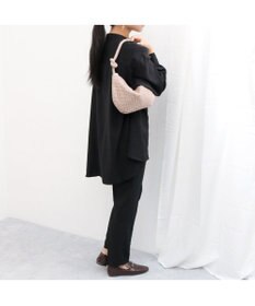 UNBILLION カシュカシュ cachecache / ラインストーン三日月ショルダー