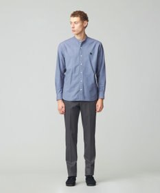 J.PRESS MEN 【オックス ガーメントダイ】バックブルバンドカラーシャツ